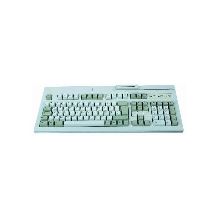Mustek KEYB/ES Lector de tarjetas magnéticas + inteligentes Negro USB