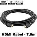 Kramer Electronics CLS-HM/HM/ETH-25 HDMI cable 7.6m Type A negro