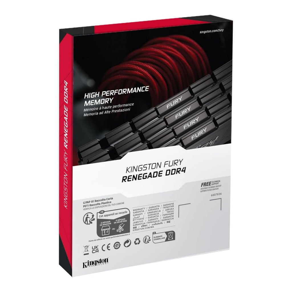Kingston FURY Renegade, DDR4, kit, 16GB: 2 x 8GB (KF448C19RB2K2/16) (3)
