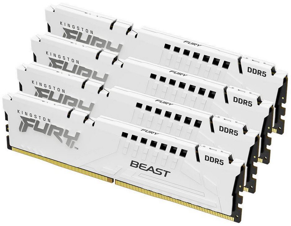 Kingston FURY Beast, DDR5, kit, 64GB: 4 x 16GB (KF556C40BWK4-64) (3)