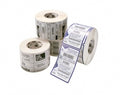 Kit de etiquetas Zebra LRDOC-WHITE para impresoras escritorio