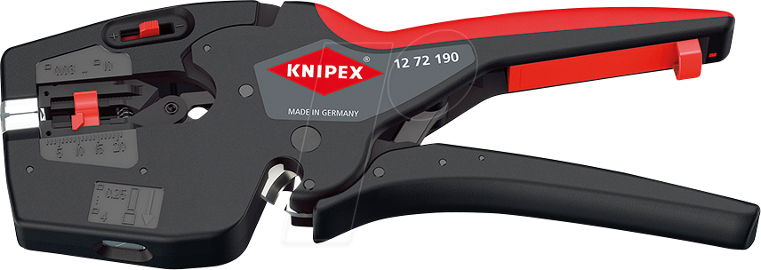 Pelacables y cortacables KNIPEX NexStrip