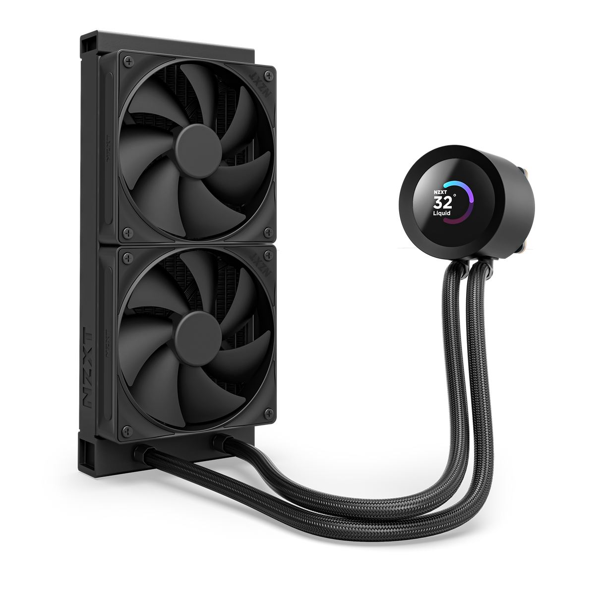 NZXT Kraken Plus 240 Refrigerador líquido todo en uno para procesador 12 cm