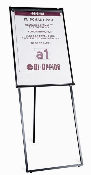 Bi-Office Melamine Footbar Easel 700 x 1000mm