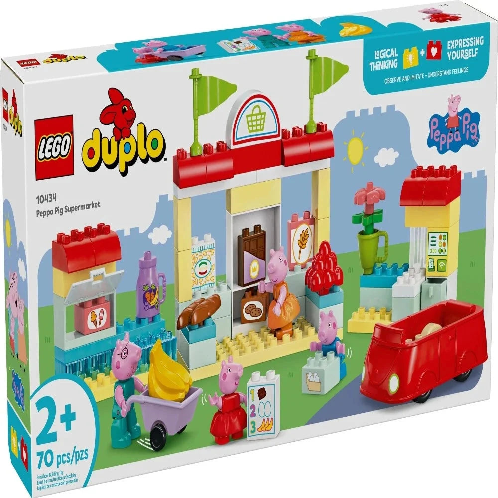 LEGO Swinka Peppa 10434 Peppa i superm