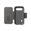 Doro 8879 Funda para móvil 10,2cm tipo cartera Gris oscuro
