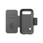 Doro 8879 Funda para móvil 10,2cm tipo cartera Gris oscuro