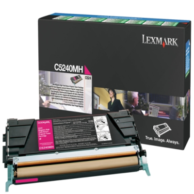 Tóner Lexmark C524 retornable magenta (3)