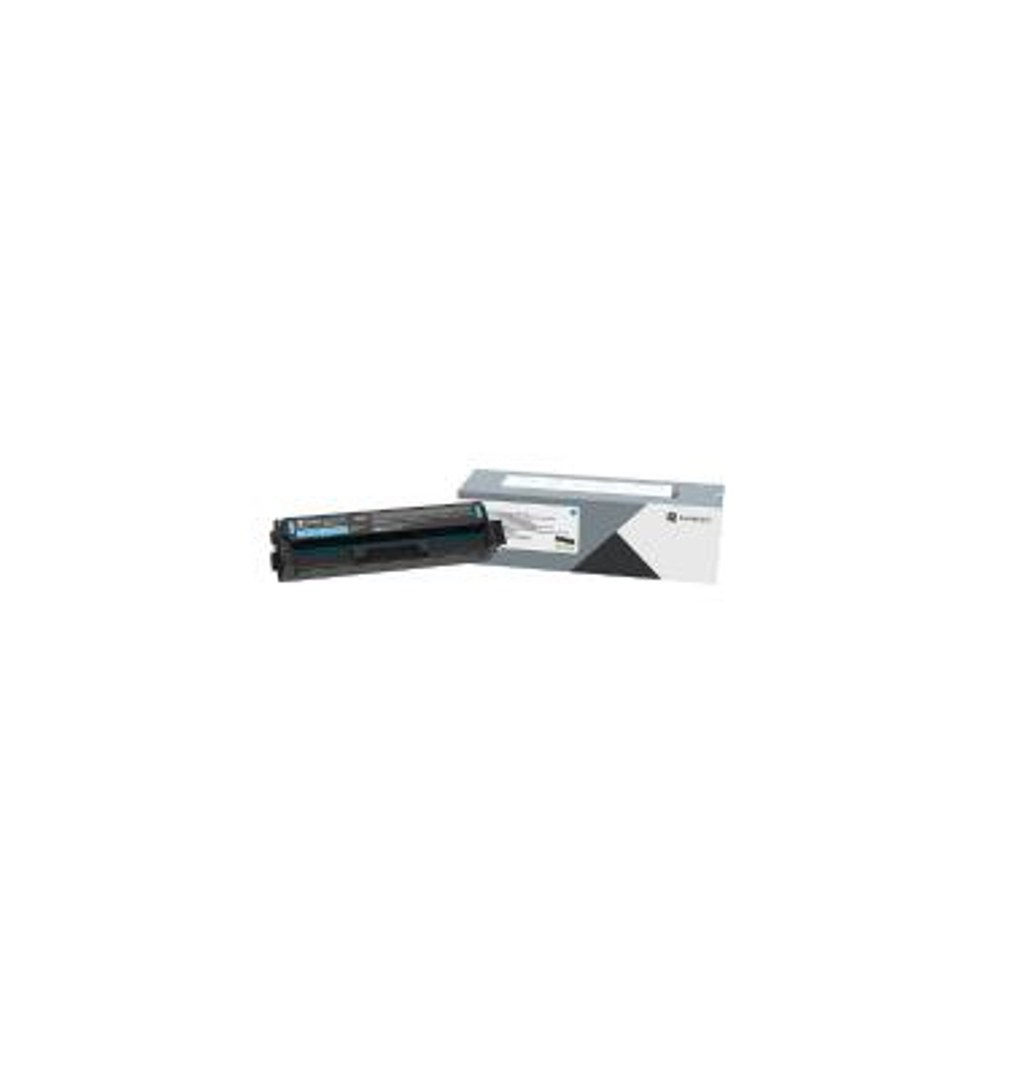 Cartucho de tóner Lexmark C330H20 1 pieza Original Cian