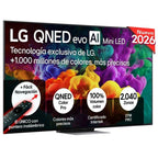 Lg 86QNED86B6B 86" Clase diagonal QNED86 Series TV LCD retroiluminación (2)