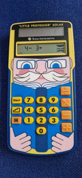 Texas Instruments Calculator Pocket Graphing LITTLE PROFESSOR SOLAR