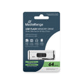 MediaRange MR917 USB flash drive 64 GB USB Type-A 3.2 Gen 1 negro, plata
