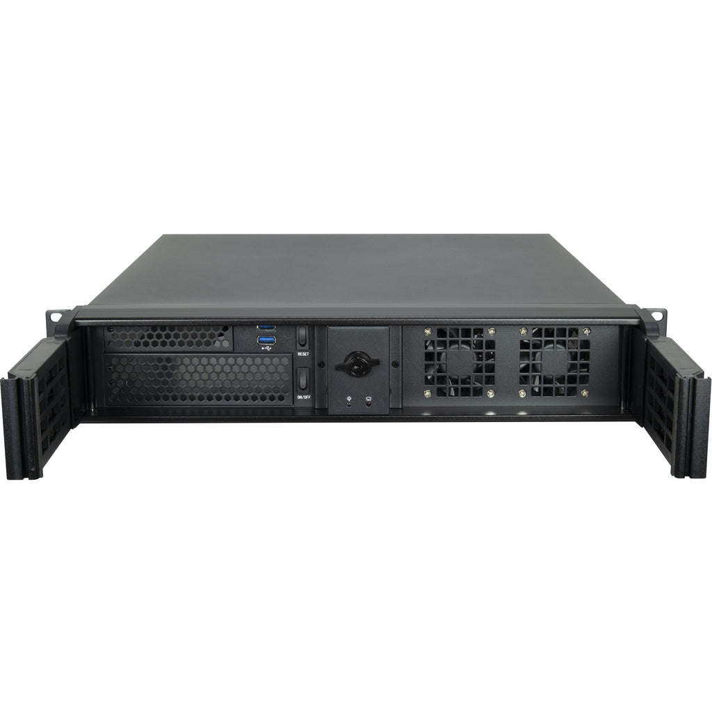 Inter-Tech 2U-2098-SK Rack Negro