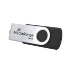 MediaRange MR910 USB flash drive 16 GB USB Type-A / Micro-USB 2.0 negro, plata