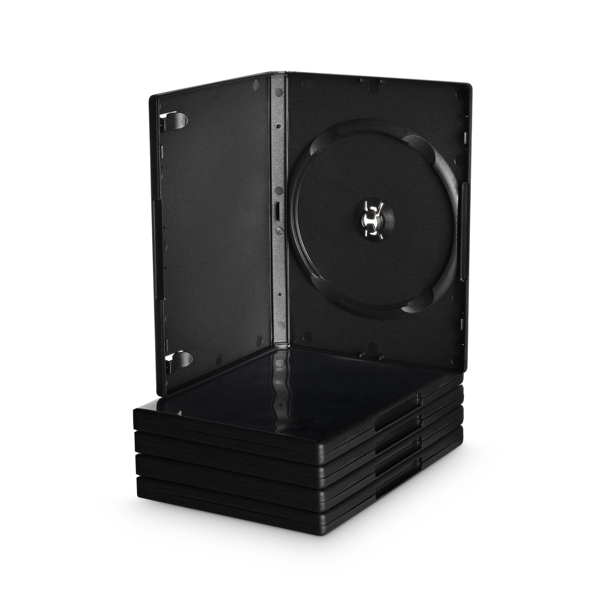 MediaRange BOX11 optical disc funda DVD funda 1 discs negro