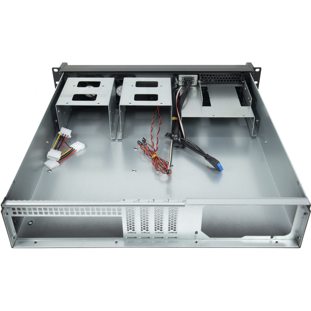 Inter-Tech 2U-2098-SK Rack Negro