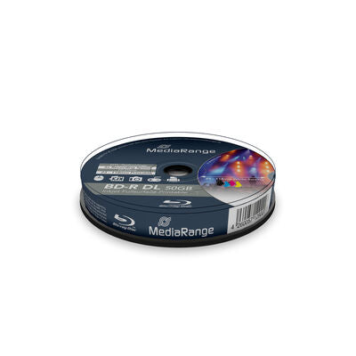MediaRange MR509 blank Blu-Ray disc BD-R 50 GB 10 pc