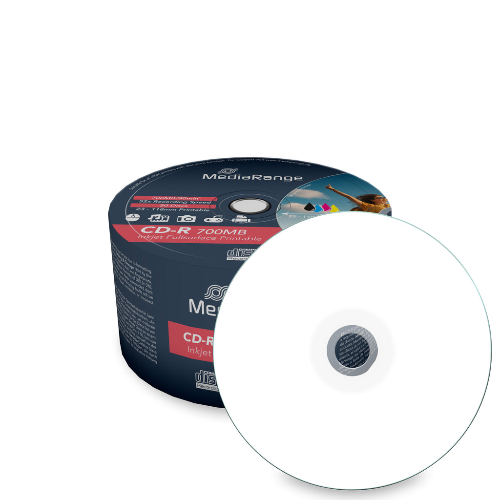 MediaRange MR208 blank CD CD-R 700 MB 52x 50 pc