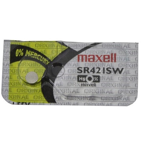 Maxell 18290900 Pila doméstica SR421SW