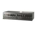 PLANET MC1500 chasis para equipos de red 2,4U Negro