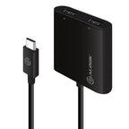 ALOGIC adaptador USB-C a doble DisplayPort 2.0 - 4K-30Hz