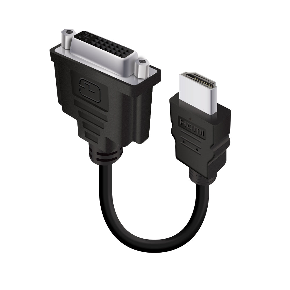 ALOGIC cable adaptador HDMI a DVI-D 15cm - macho a hembra