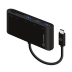 ALOGIC adaptador USB-C a lector de tarjetas múltiple y hub USB de 3 puertos