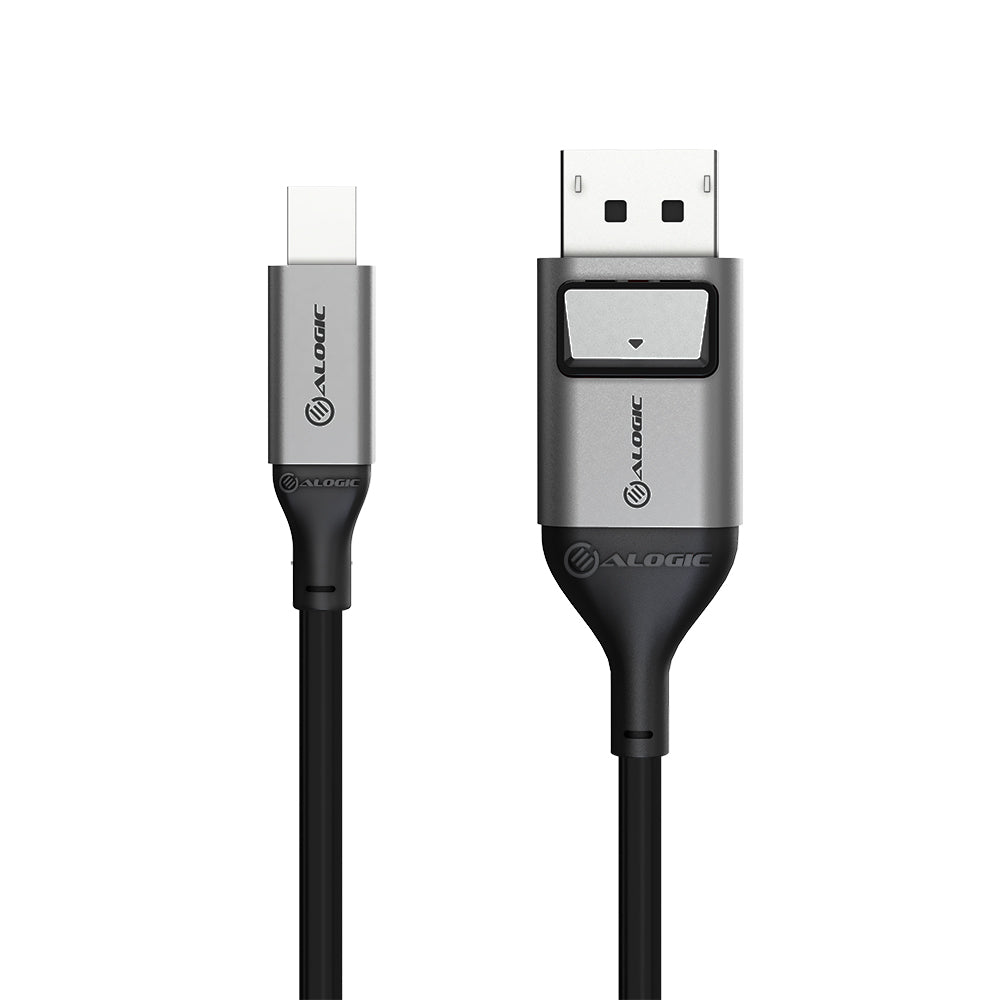 ALOGIC ULMDPDP01-SGR cable DisplayPort 1 m Mini DisplayPort Negro, Gris