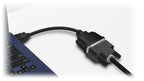 ALOGIC cable adaptador HDMI a DVI-D 15cm - macho a hembra