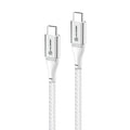 ALOGIC Super Ultra cable USB 2.0 USB-C a USB-C - 5A/480Mbps - Plata - 1.5m