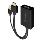 ALOGIC adaptador HDMI macho a DisplayPort hembra con cable USB de alimentación
