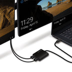 ALOGIC adaptador USB-C a doble DisplayPort 2.0 - 4K-30Hz