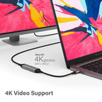 ALOGIC adaptador Ultra USB-C a HDMI 15cm - 4K @60Hz