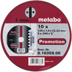 Metabo 10 Trennsch.-SP 125x1,0x 22,23 (2)