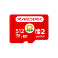 Para Nintendo Switch 2 tarjeta de memoria flash - 512 GB - UHS-I