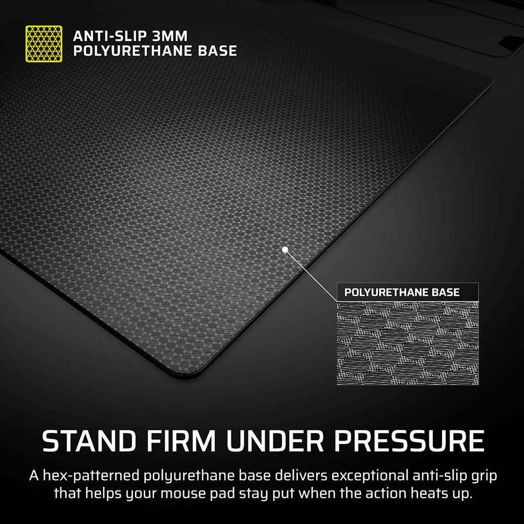 Corsair MM Glass Grande alfombrilla de ratón Gaming Negro
