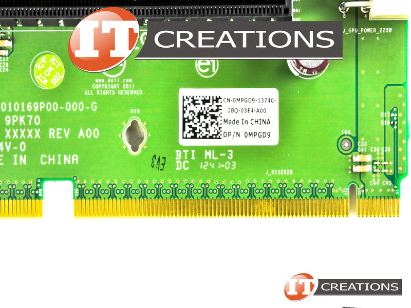 Dell PER720 RISER CARD SLOT4/5 MPGD9-RFB – Reacondicionado (4)