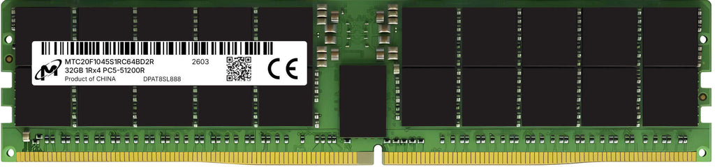Crucial MTC20F1045S1RC64BD2R - DDR5, módulo, 32 GB, DIMM de 288 contactos (2)