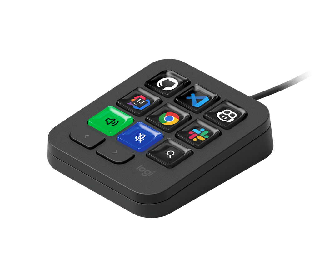 Logitech 920-013891 - Teclado numérico, retroiluminación, USB-C, grafito