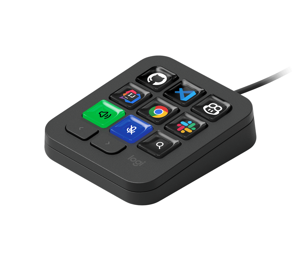 Logitech 920-013891 - Teclado numérico, retroiluminación, USB-C, grafito
