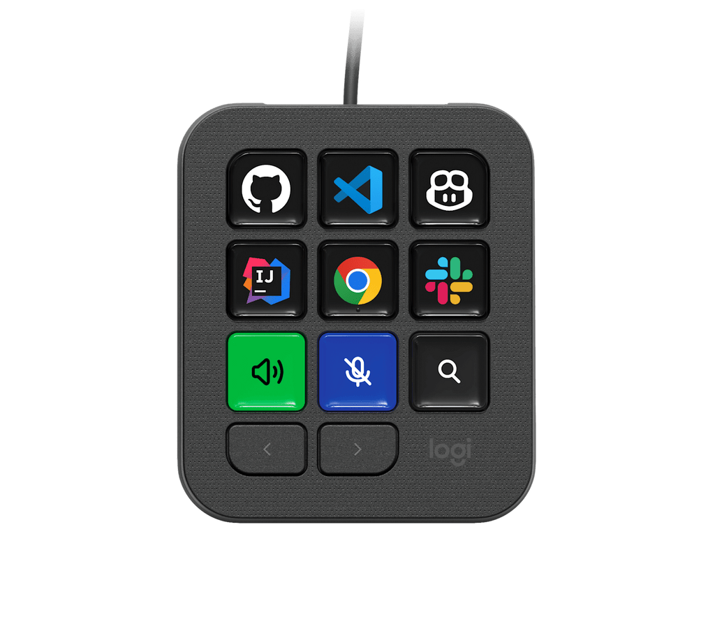 Logitech 920-013891 - Teclado numérico, retroiluminación, USB-C, grafito