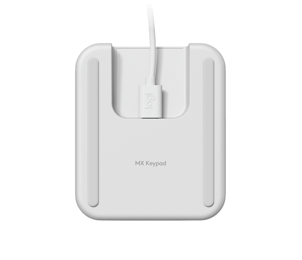 Logitech 920-013892 - Teclado numérico, retroiluminación, USB-C, gris pálido