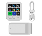 Logitech 920-013892 - Teclado numérico, retroiluminación, USB-C, gris pálido