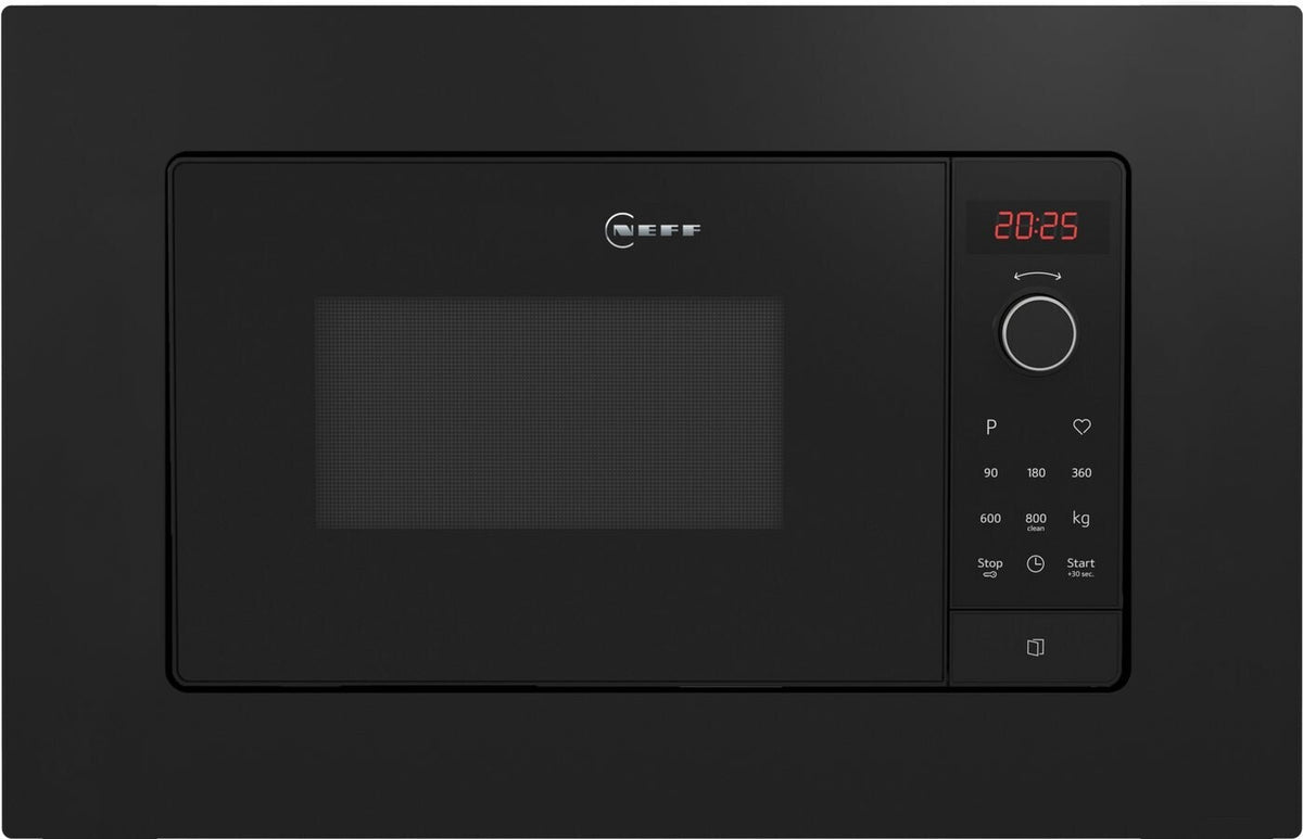 Neff HLAWG26S3 microondas Negro Solo Empotrable 20L 800W (2)