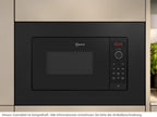 Neff HLAWG26S3 microondas Negro Solo Empotrable 20L 800W (4)