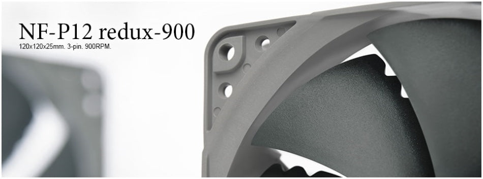 Noctua NF-P12 redux 900 ventilador para caja ordenador 12cm gris (2)