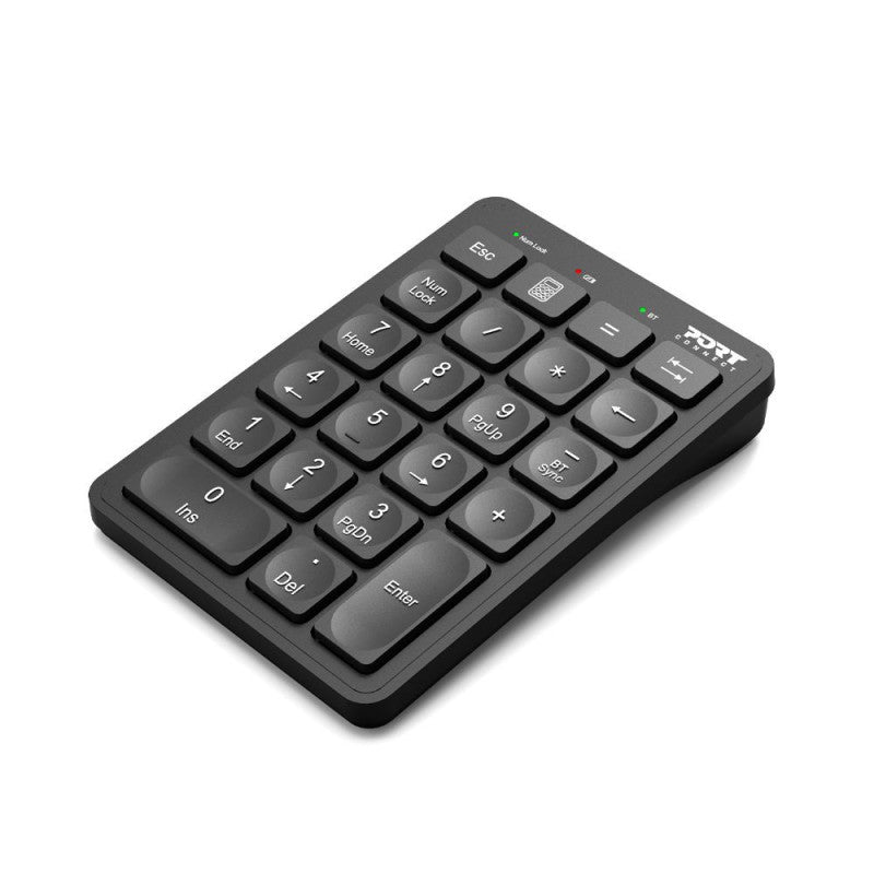 Port Designs 900802 teclado numérico Portátil/PC Bluetooth Negro