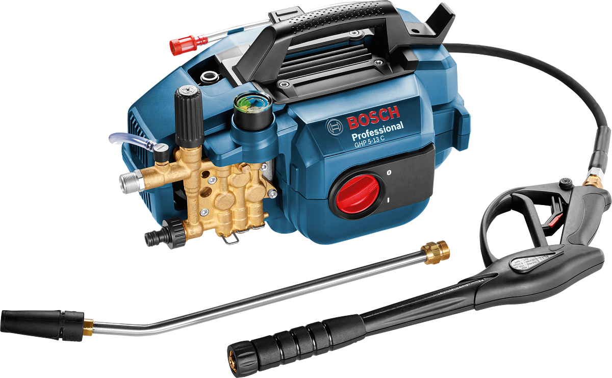 Bosch GHP 5-13 C hidrolimpiadora Eléctrica 520 l/h 2300 W Negro, Verde, Plata
