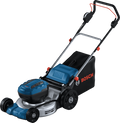 Bosch GRA 18V2-46 Cortacésped de empuje A batería Negro, Azul, Metálico