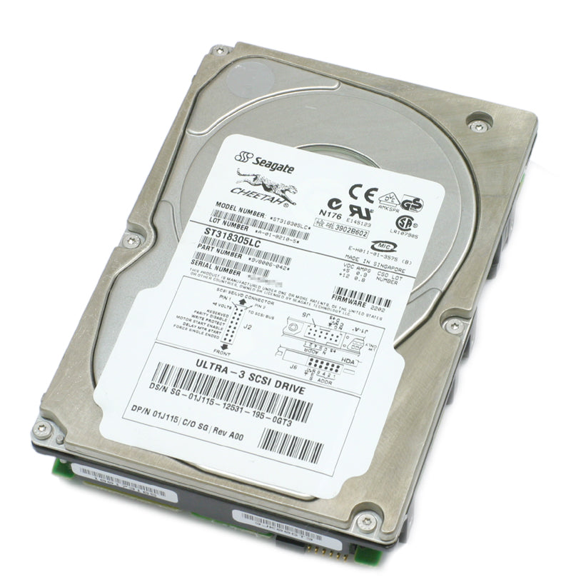 Dell 18.2GB Ultra 3 10k 80 PIn 01J115-RFB – Reacondicionado (2)